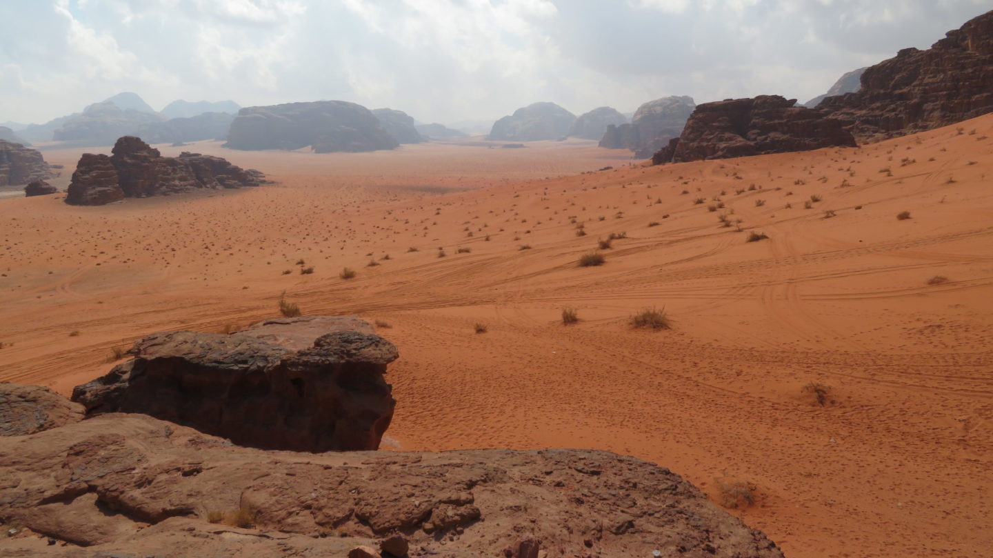 ワディラムの砂漠