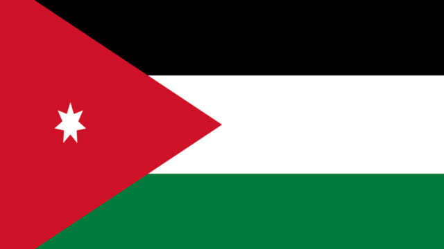 ヨルダン　国旗