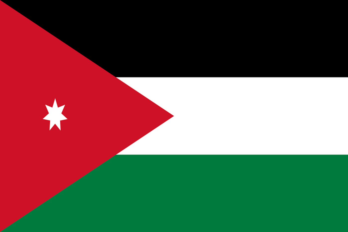 ヨルダン　国旗